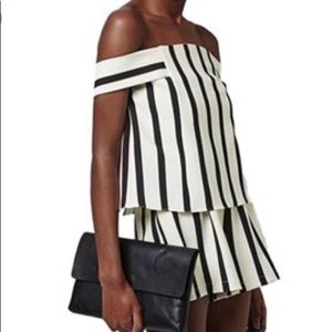 Top shop off the shoulder romper
